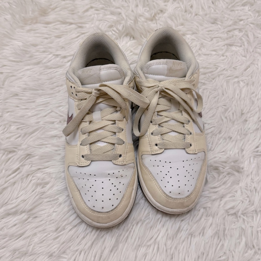 Nike Dunks Cream and red Coconut Mauve Dunks - Picture 3 of 6